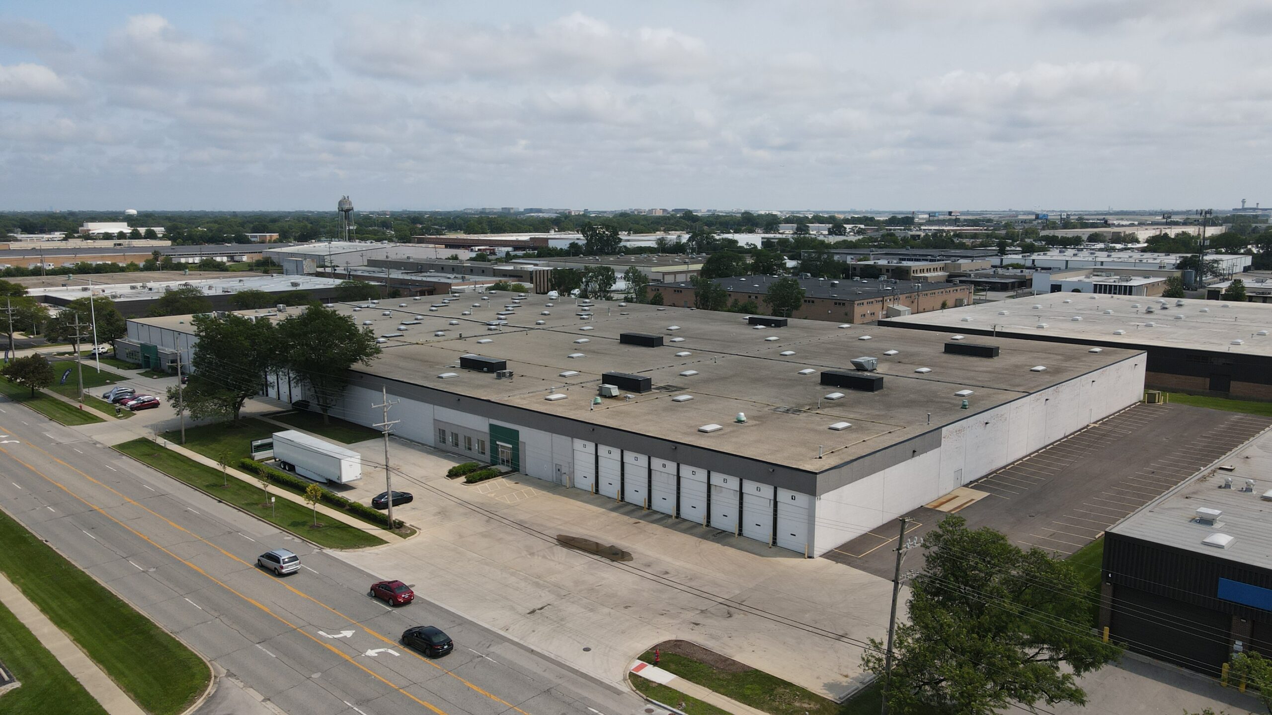Outdoors, Aerial View, Car