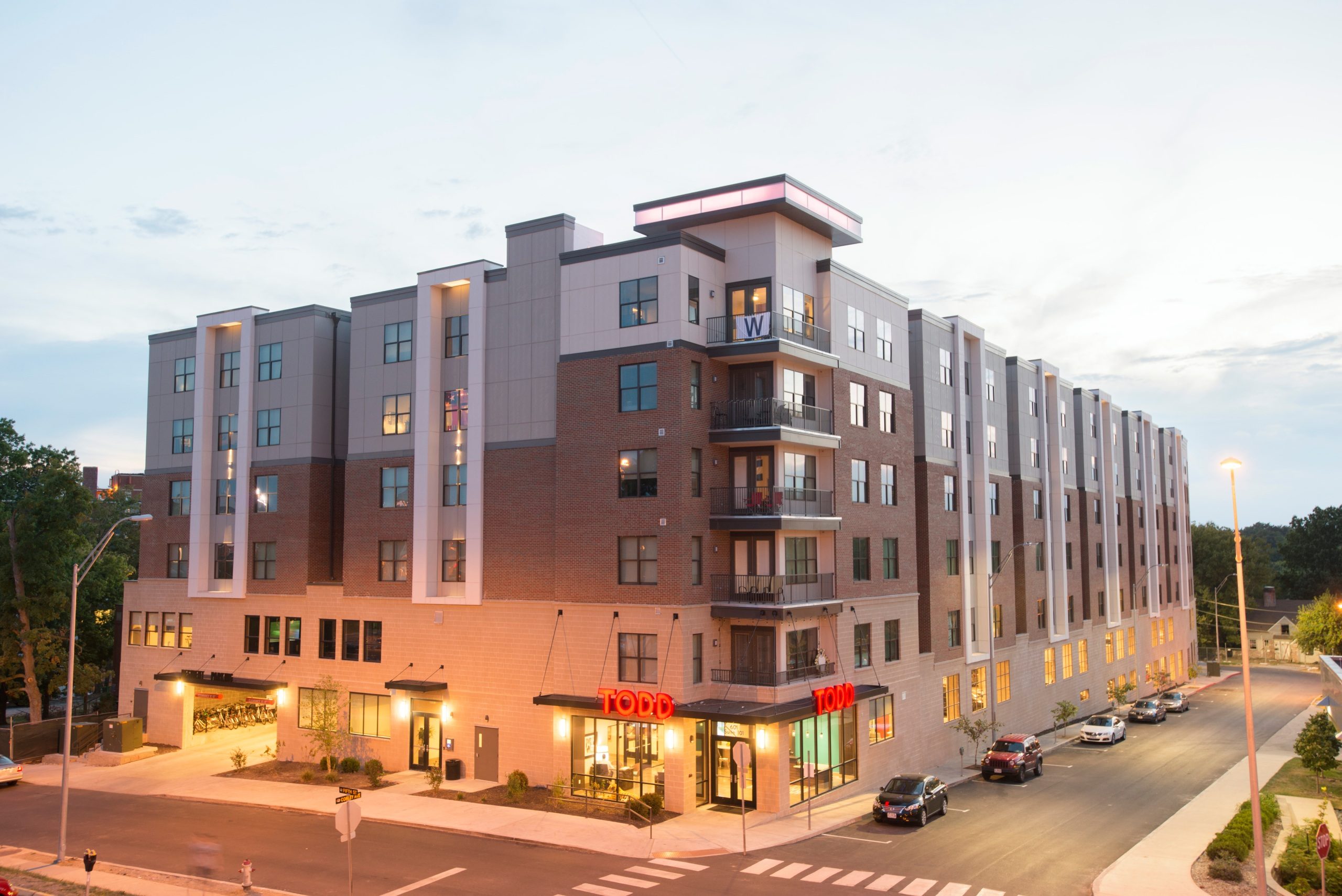 City, Apartment Building, Architecture