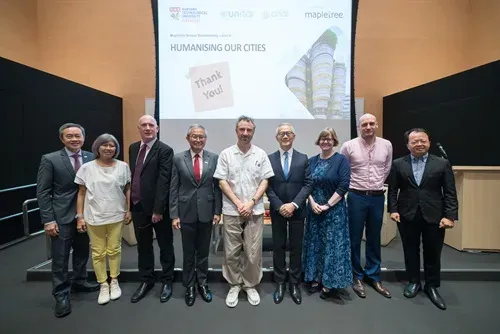 Over 200 participants gained insights on sustainable building design and development at the inaugural Mapletree Annual Sustainability Lecture